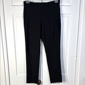 Simply Vera Vera Wang Black Straight Leg Ankle Pants/Leggings
